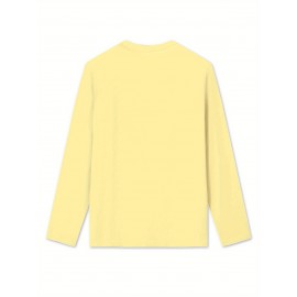 Women'S Cherry Graphic Long Sleeve T-Shirt - Vibrant Red Cherry Print, Casual Crew Neck, Machine Washable, Spring/Summer Vacation Top, Cherry Tshirt