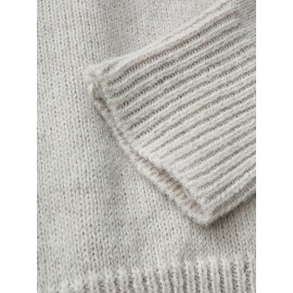 New Retro Buttoned Sweater Women's Fashionable Cardigan Top Soft and Cozy Knitwear